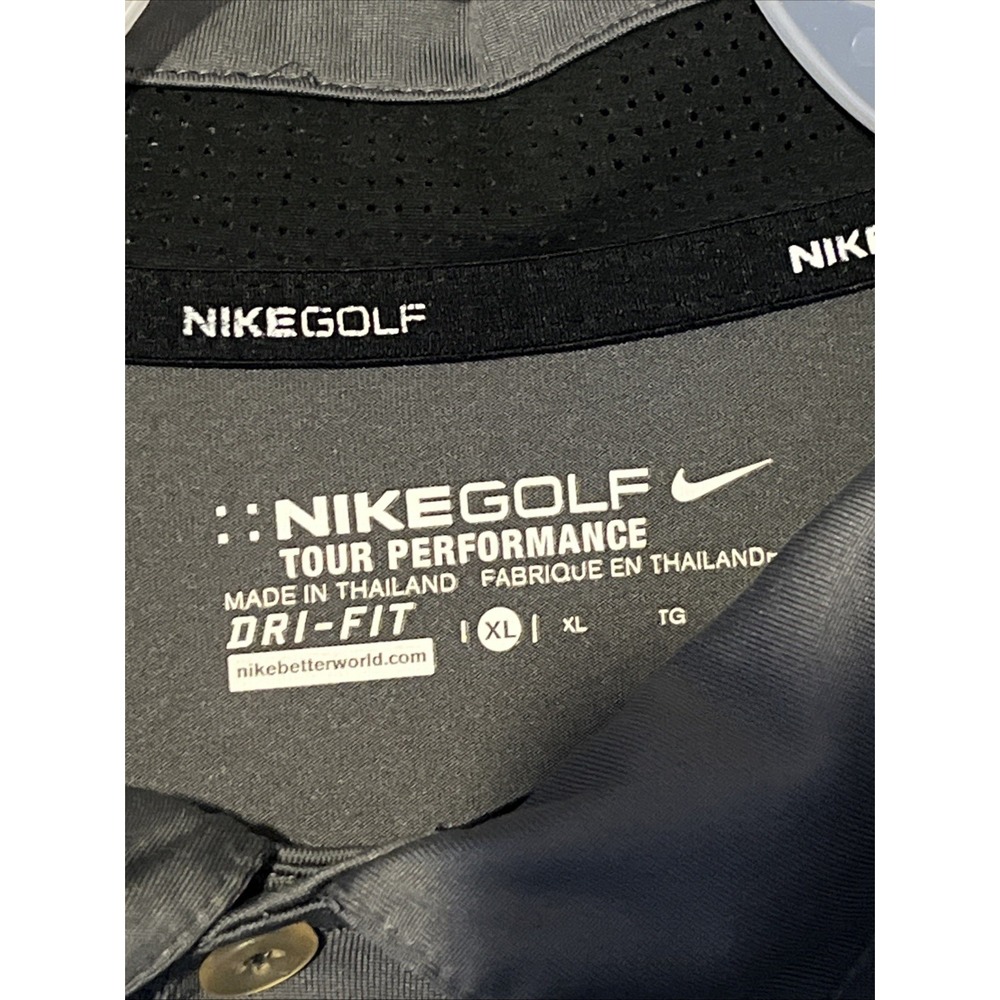 Nike Golf Men's Tour Performance Sri-Fit Polo Size XL - Picture 4 of 5